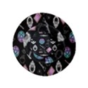 Small Witch Goth Pastel Print Inside Out Bucket Hat (Kids) View3