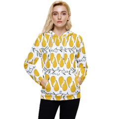 Juicy Yellow Pear Women s Lightweight Drawstring Hoodie by SychEva