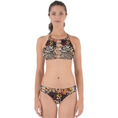 Root Humanity Bar And Qr Code Flash Orange And Purple Perfectly Cut Out Bikini Set by WetdryvacsLair
