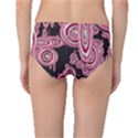 Concentric Circles C Mid-Waist Bikini Bottoms View2
