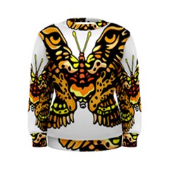 Bigcat Butterfly Women s Sweatshirt by IIPhotographyAndDesigns