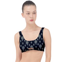 Funny Monsters Motif Drawing Pattern The Little Details Bikini Top by dflcprintsclothing