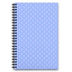 Soft Pattern Blue 5 5  X 8 5  Notebook by PatternFactory