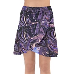 Outcast Wrap Front Skirt by MRNStudios