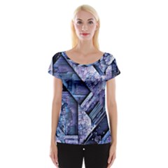 Different Volumes Cap Sleeve Top by MRNStudios
