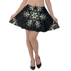 Bnw Mandala Velvet Skater Skirt by MRNStudios