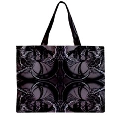 Lunar Phases Zipper Mini Tote Bag by MRNStudios