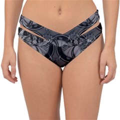 Lunar Phases Double Strap Halter Bikini Bottom by MRNStudios