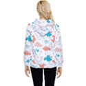 Funny Dinosaurs Kids Women s Lightweight Drawstring Hoodie View4