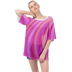 Peppermint  Oversized Chiffon Top by kiernankallan