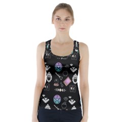 Pastel Goth Witch Racer Back Sports Top