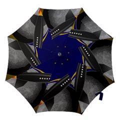 Science-fiction-sci-fi-sci-fi-logo Hook Handle Umbrellas (large) by Sudhe