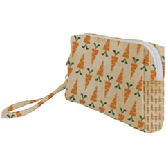 Pattern-carrot-pattern-carrot-print Wristlet Pouch Bag (small) by Sudhe
