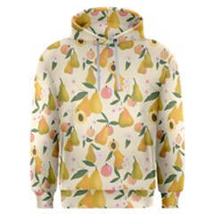 Yellow Juicy Pears And Apricots Men s Overhead Hoodie by SychEva