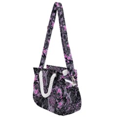 Punk Cyclone Rope Handles Shoulder Strap Bag by MRNStudios