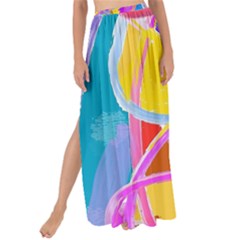 Sun Tea Maxi Chiffon Tie-up Sarong by kiernankallan
