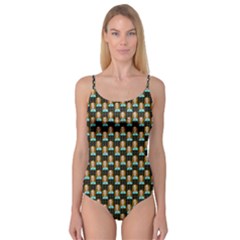 Girl Black Camisole Leotard 
