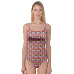 Girl Pink Camisole Leotard 