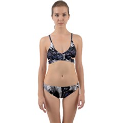 Twin Migraines Wrap Around Bikini Set by MRNStudios