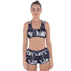 Twin Migraines Racerback Boyleg Bikini Set by MRNStudios