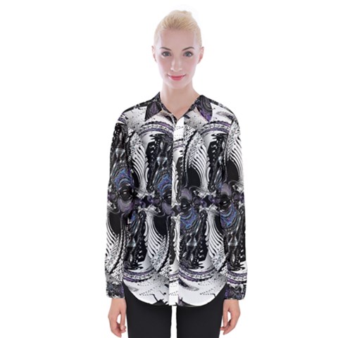 Twin Migraines Womens Long Sleeve Shirt by MRNStudios