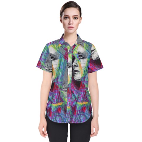 Rex Women s Short Sleeve Shirt by MRNStudios