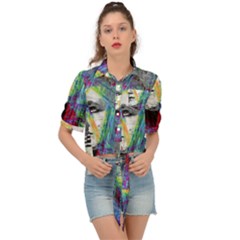 Rex Tie Front Shirt  by MRNStudios