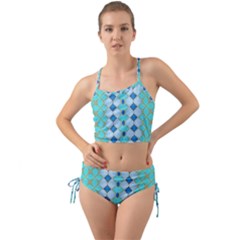 Turquoise Mini Tank Bikini Set