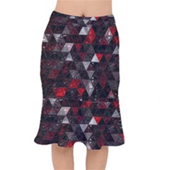 Gothic Peppermint Short Mermaid Skirt by MRNStudios