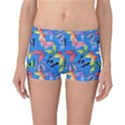 Bright Butterflies Circle In The Air Reversible Boyleg Bikini Bottoms View1