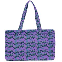 Pattern Canvas Work Bag