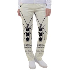 Banded Alder Borer  Women s Casual Pants by Limerence