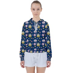 Autumn Pumpkins Women s Tie Up Sweat by SychEva