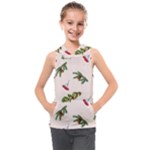 Rowan Branches And Spruce Branches Kids  Sleeveless Hoodie
