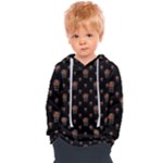 Funny Ugly Bird Drawing Print Pattern Kids  Overhead Hoodie