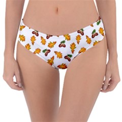 Oak Leaves And Acorns Reversible Classic Bikini Bottoms by SychEva