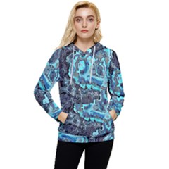 Strange Glow Women s Lightweight Drawstring Hoodie by MRNStudios