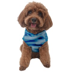 Blue Waves Abstract Series No5 Dog Sweater by DimitriosArt