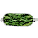 Green  Waves Abstract Series No11 Rounded Waist Pouch View2