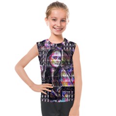 Hungry Eyes Ii Kids  Mesh Tank Top by MRNStudios
