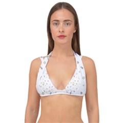Magic Pattern  Double Strap Halter Bikini Top by Littlebird