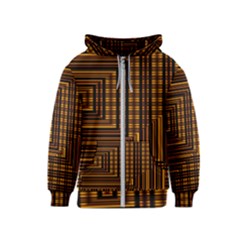 Gradient Kids  Zipper Hoodie