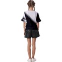 Gradient Kids  V-Neck Horn Sleeve Blouse View2
