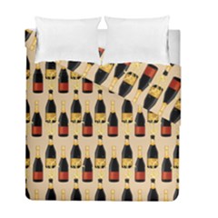 Champagne For The Holiday Duvet Cover Double Side (full/ Double Size) by SychEva