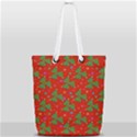 Christmas Trees Full Print Rope Handle Tote (Small) View1