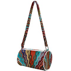Digital Illusion Mini Cylinder Bag