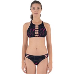 3d Lovely Geo Lines Viii Perfectly Cut Out Bikini Set by Uniqued
