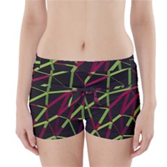 3d Lovely Geo Lines X Boyleg Bikini Wrap Bottoms by Uniqued