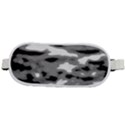 Black Waves Abstract Series No 1 Rounded Waist Pouch View2