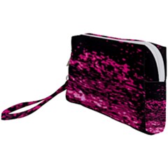 Rose Waves Flow Series 1 Wristlet Pouch Bag (small)